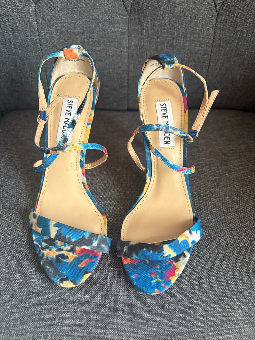 Steve Madden Feliz Multi-Colored Heels